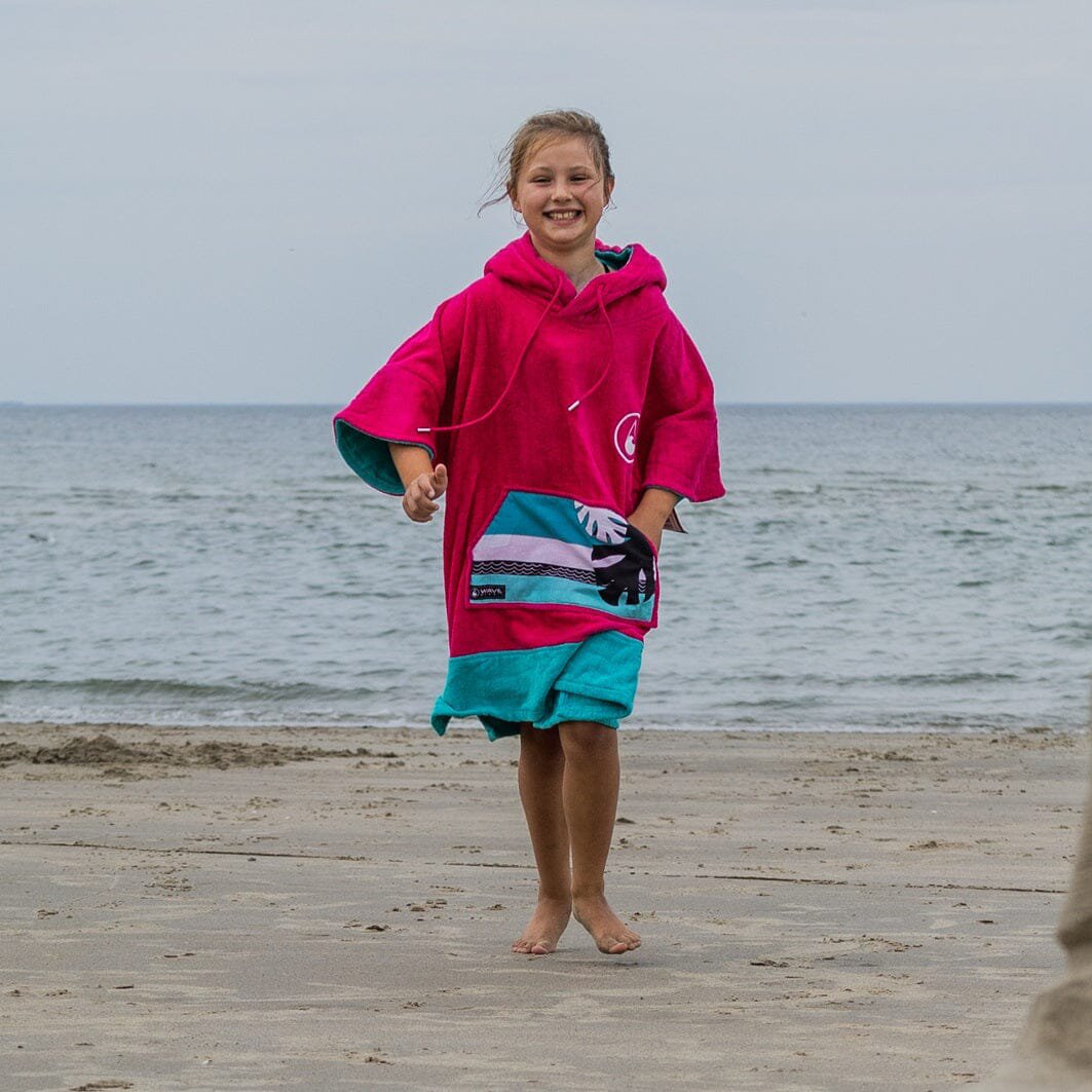 Surf Poncho Pink Wave