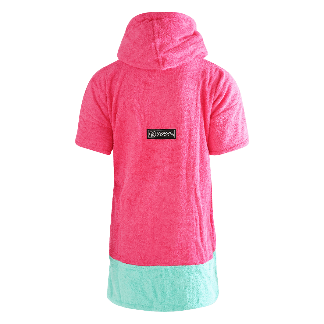 Surf Poncho Pink Wave
