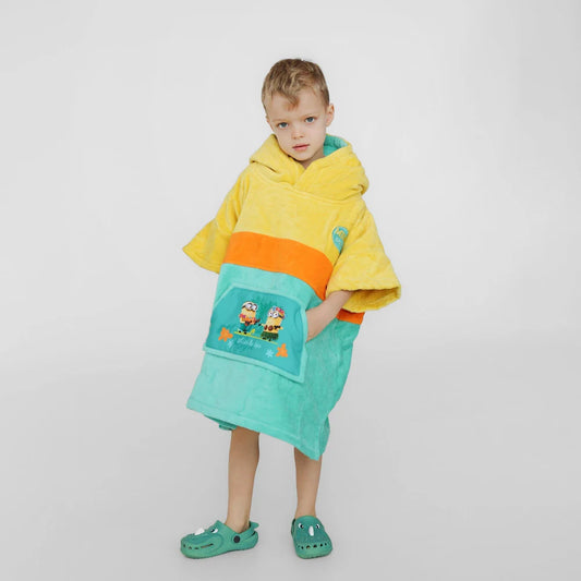 Surf Poncho Kinderen - Minions