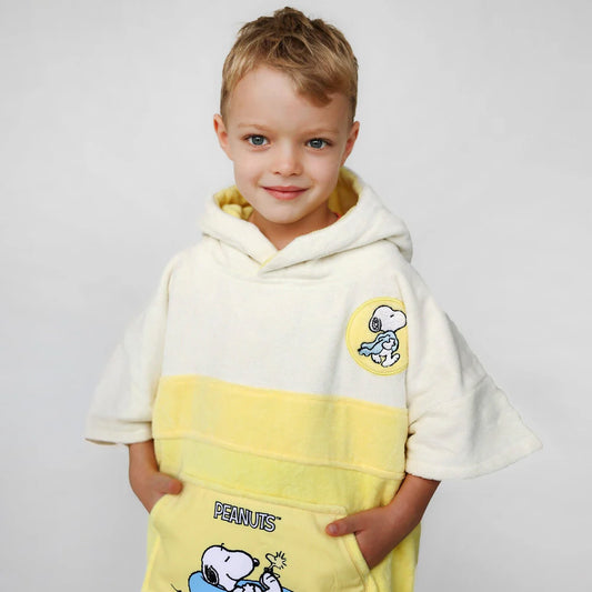 Surf Poncho Kinderen - Peanuts