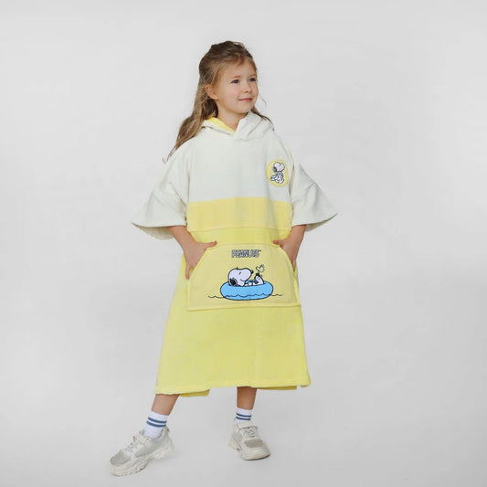 Surf Poncho Kinderen - Peanuts