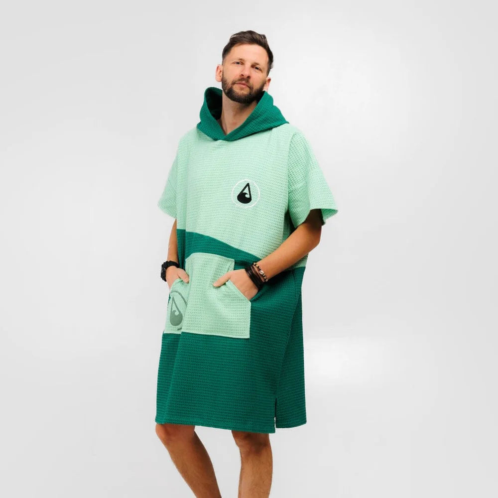 Travel Poncho Breese - Katoen Wafelstructuur